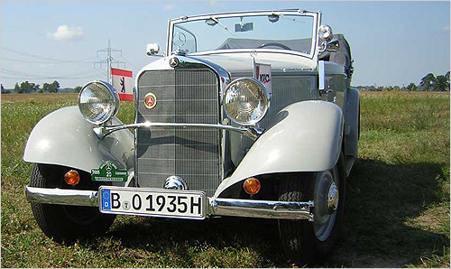 Mercedes 200, Aussen